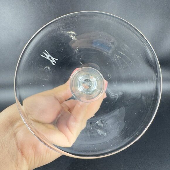 Venetian Clear Glass Champagne Flute Glasses Tall Elegant Delicate Italy Set 2 - Picture 8 of 14